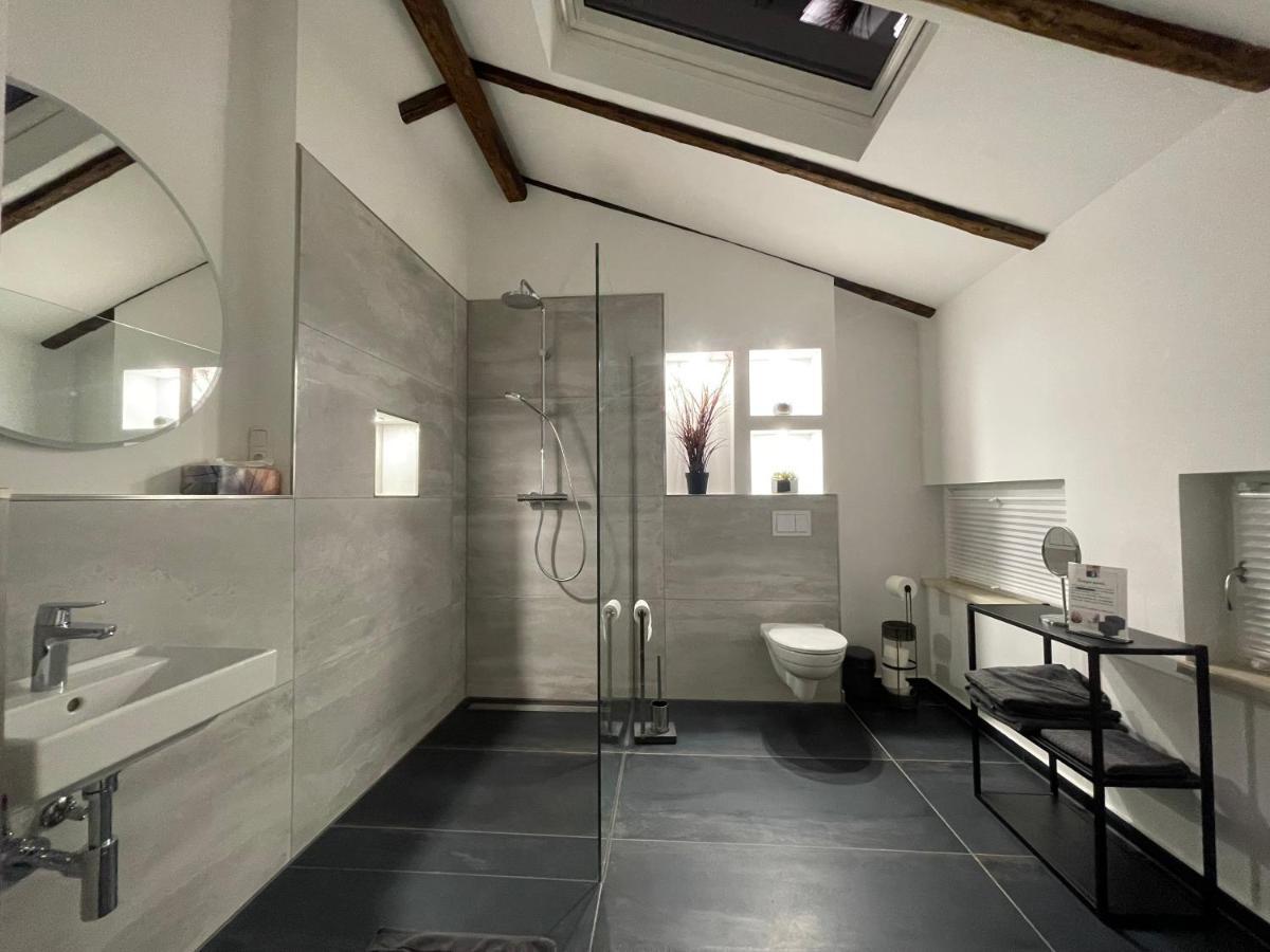 Apartamento Gleis 13 - The Loft Im Ehemaligen Lokschuppen Bückeburg Exterior foto