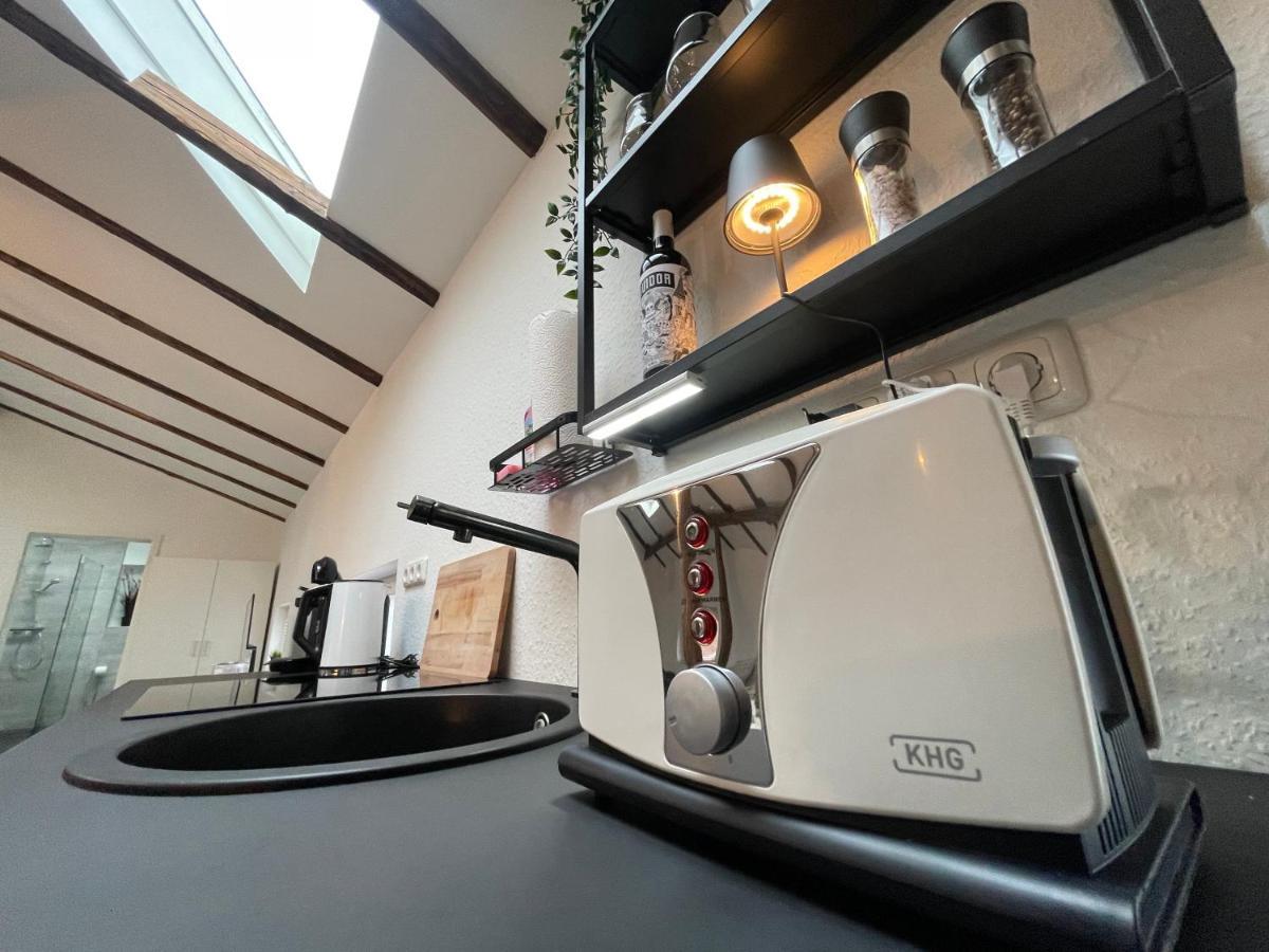 Apartamento Gleis 13 - The Loft Im Ehemaligen Lokschuppen Bückeburg Exterior foto