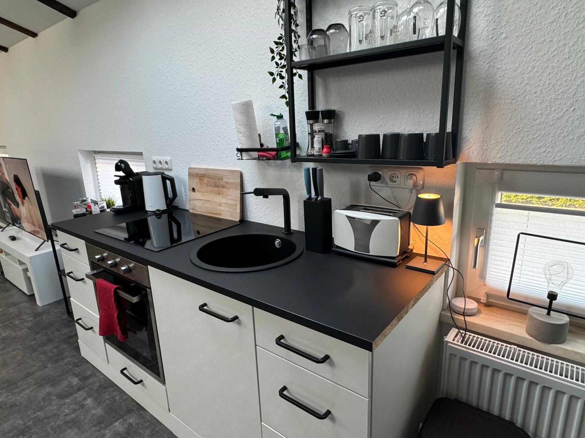 Apartamento Gleis 13 - The Loft Im Ehemaligen Lokschuppen Bückeburg Exterior foto