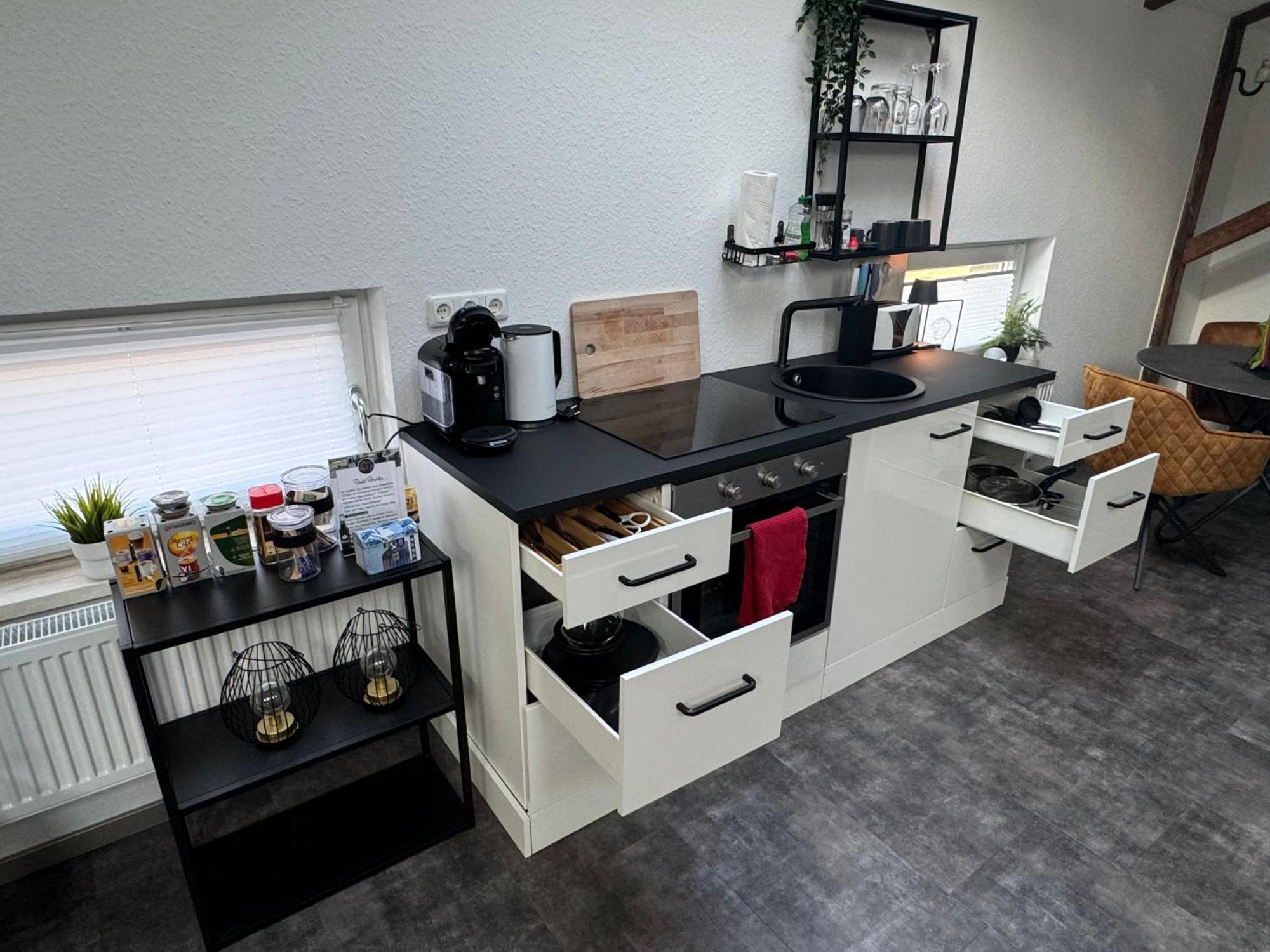 Apartamento Gleis 13 - The Loft Im Ehemaligen Lokschuppen Bückeburg Exterior foto